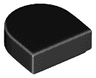 Tile, Round 1 x 1 Half Circle Extended