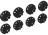 Wheel Cover 10 Spoke (Spokes in Pairs) and 10 Spoke Y Shape for Wheel 18976, 8 in Bag - 4 of Each (Multipack)