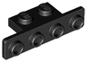Bracket 1 x 2 - 1 x 4 with Rounded Corners