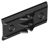 Vehicle, Spoiler / Plow Blade 6 x 3 with Hinge