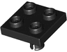Plate, Modified 2 x 2 with Pin on Bottom
