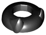 Minifigure, Headgear Head Top with Ears