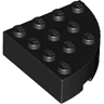 Brick, Round Corner 4 x 4 Full Brick