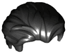 Minifigure, Hair Swept Back with Slight Widow's Peak and Short Sideburns