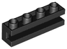 Brick, Modified 1 x 4 with Channel