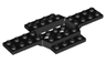 Vehicle, Base 6 x 12 with 2 x 4 Recessed Center with Smooth Underside