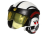 Minifigure, Headgear Helmet SW Rebel Pilot with Trans-Yellow Visor with White Top and Yellow Rebel Insignia on Front Pattern (U-Wing Pilot)
