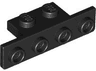 Bracket 1 x 2 - 1 x 4 with Rounded Corners at the Bottom