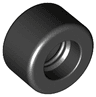 Tire 14mm D. x 9mm Smooth Small Wide Slick