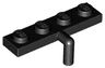 Plate, Modified 1 x 4 with Bar Arm Down