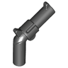 Minifigure, Weapon Gun, Pistol Revolver - Large Barrel and Solid Handle