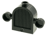 Vehicle, Grille 1 x 2 x 2 Round Top with Lights