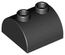 Slope, Curved 2 x 2 Double with 2 Hollow Studs