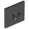 Road Sign 2 x 2 Square with Clip