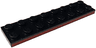 Plate 2 x 8 with Red Stripe Pattern