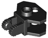 Hinge 1 x 2 Locking with 2 Fingers and Tow Ball Socket