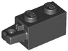 Hinge Brick 1 x 2 Locking with 1 Finger Horizontal End