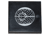 Tile 2 x 2 with White Death Star Schematic Pattern