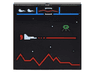 Tile 2 x 2 with Defender Video Game Display Pattern