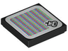 Tile 2 x 2 with Super Mario Scanner Code Morton Pattern (Sticker) - Set 71427
