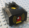 Duplo, Toolo MyBot Engine Program Brick with Yellow Siren Pattern
