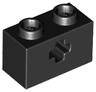 Technic, Brick 1 x 2 with Axle Hole