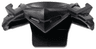 Minifigure Armor Shoulder Pads Spiked with Stud on Back
