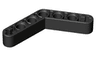 Technic, Liftarm, Modified Bent Thick 1 x 7 (4 - 4)