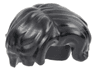 Minifigure, Hair Short Wavy, Parted on Right