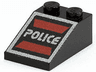 Slope 33 3 x 2 with Space Police I Logo Pattern
