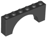Arch 1 x 6 x 2 - Thick Top with Reinforced Underside