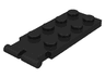 Hinge Plate 2 x 4 - Male (Digger Bucket Holder)