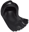 Minifigure, Hair Female Long, Parted on Left, Swept over Left Side