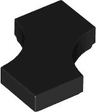 Tile, Modified 2 x 2 with 2 1 x 1 Curved Cutouts (Double Arrow)