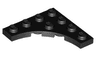 Plate, Modified 4 x 4 with 3 x 3 Curved Cutout