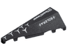 Wedge 5 x 2 Left with Silver Mercedes-Benz Logo Repeating, White 'TeamViewer' and 'SOLERA' Pattern