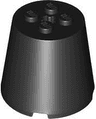 Cone 4 x 4 x 3 with Axle Hole