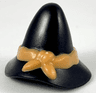 Minifigure, Headgear Hat Wide Brim, Medium Nougat Tied Cloth Band Pattern