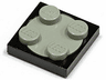 Turntable 2 x 2 Plate with Light Gray Top (3680 / 3679)