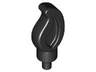 Wave Rounded Straight Single with Small Pin End (Candle Flame)