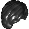 Minifigure, Hair Short and Bushy, Parted on Left