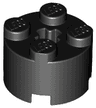 Brick, Round 2 x 2 with Axle Hole