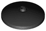 Dish 4 x 4 Inverted (Radar) with Solid Stud