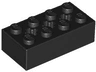 Technic, Brick 2 x 4 with 3 Axle Holes