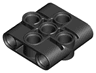 Technic, Pin Connector Block, Liftarm 1 x 3 x 3
