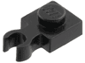Plate, Modified 1 x 1 with Open O Clip Thin (Vertical Grip)