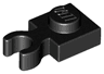 Plate, Modified 1 x 1 with Open O Clip Thick (Vertical Grip)