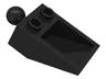 Slope, Inverted 33 3 x 2 Hollow with Tow Ball (Arm Piece)
