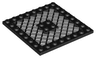 Plate, Modified 8 x 8 Lattice without Hole in Center
