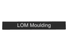 Tile 1 x 8 with 'LOM Moulding' Pattern